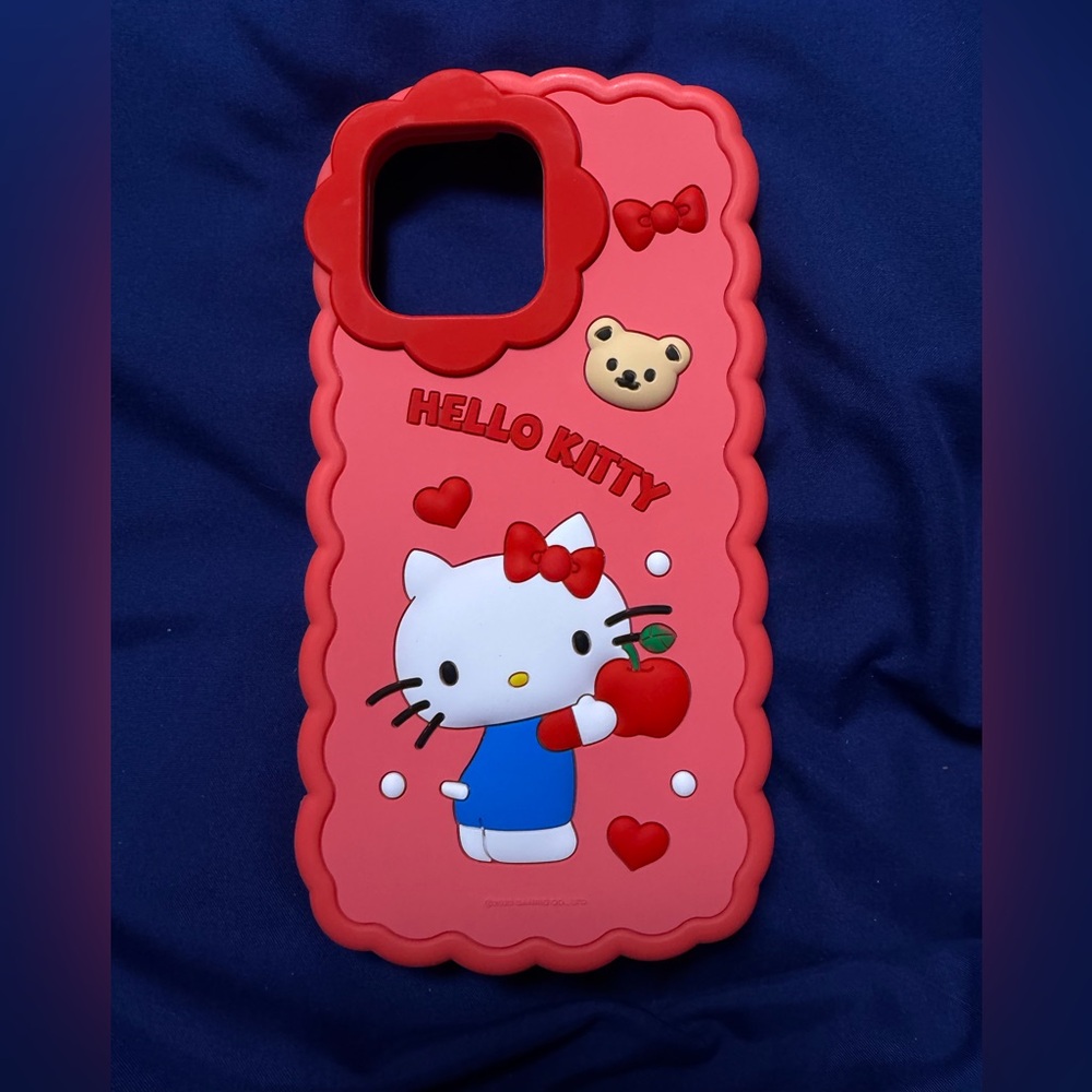 iPhone 14 Pro Max Red Hello Kitty Case